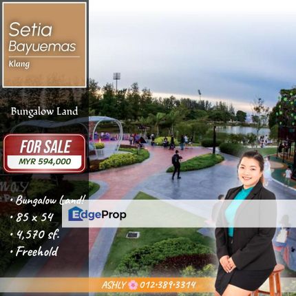 High-end Low Density 👑 Bungalow Land for SALE | Setia Bayuemas, Klang, Selangor, Klang
