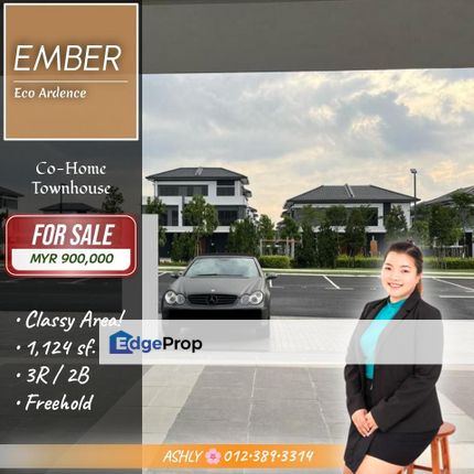CLASSY Neighbourhood 🌸 Co-Home Ground Floor Townhouse for SALE | Ember, Eco Ardence, Setia Alam, Selangor, Shah Alam