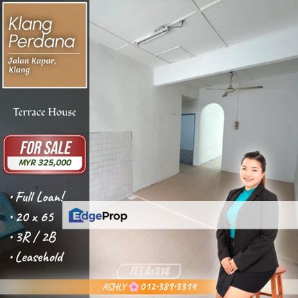 Well Maintained + Affordable Value ✅️ 1-Storey Terrace House for SALE | Taman Klang Perdana, Jalan Kapar Klang, Selangor, Klang
