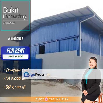Spacious + Strategic ✅️ Warehouse for RENT | Bukit Kemuning Shah Alam 宽敞 + 位置优越 ✅️ 厂房出租 | Bukit Kemuning 莎阿南, Selangor, Shah Alam