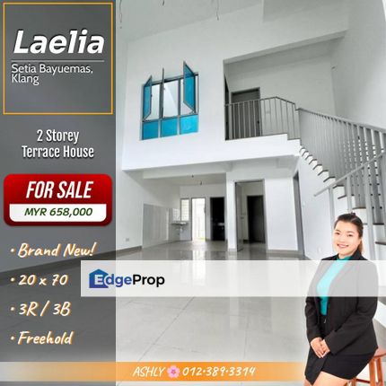 Modern Duplex-Style Terrace ✨ Double Storey Terrace House for Sale in Laelia, Setia Bayuemas, Klang 现代复式排屋 ✨ Laelia, Setia Bayuemas, Klang 双层排屋出售, Selangor, Klang