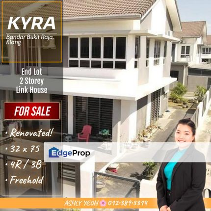 💫 Dream Family Sanctuary 🛡️ Secure Gated Community 🏘️ 2 Storey Terrace House for Sale in Kyra, Bandar Bukit Raja, Klang, Selangor, Klang