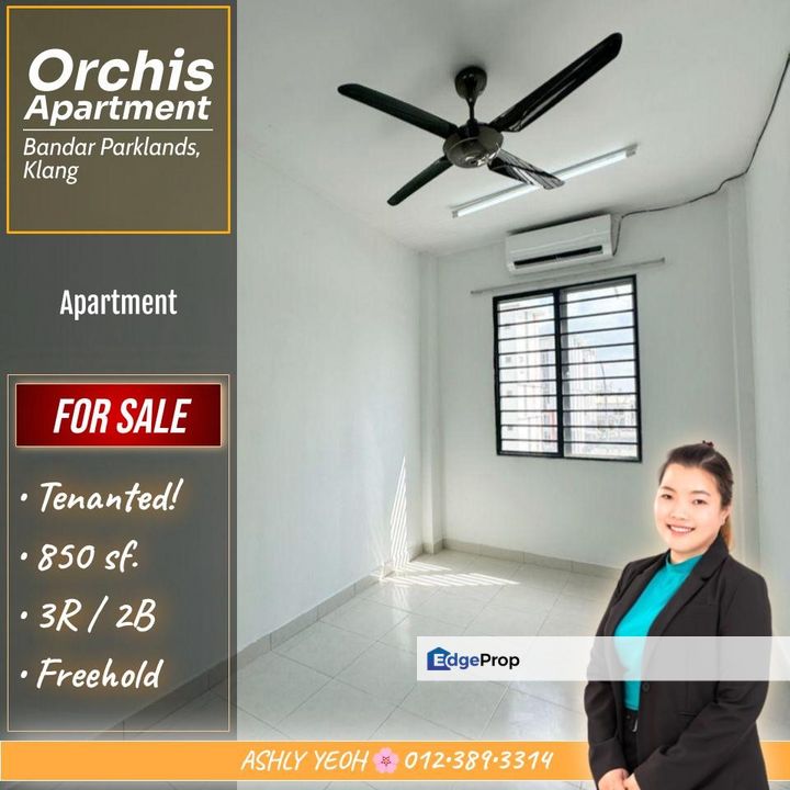 💰 Price Drop Opportunity 🏊 Pool & Gym Lifestyle 🏢 Apartment for Sale in Orchis, Bandar Parklands │ 巴生Parklands降价机会，泳池健身房公寓出售, Selangor, Klang