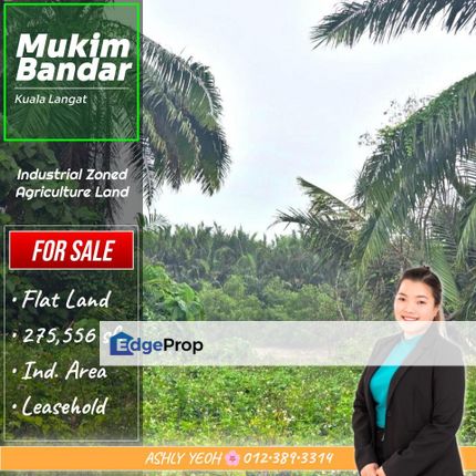 💡 Strategic Industrial Canvas 🗺️ Agri Land for SALE @ Mukim Bandar, Kuala Langat near Port Klang │ 战略工业蓝图 • 农业地出售, Selangor, Kuala Langat