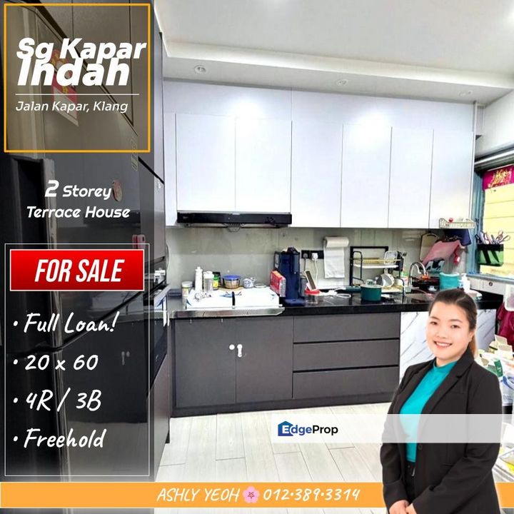 (Ay314) Modern Minimalist Haven 🎐 2 Storey Terrace for SALE @ Sg. Kapar Indah │ 现代简约风 • 双层排屋出售, Selangor, Kapar 