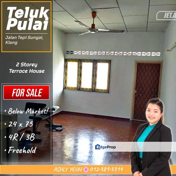 Traditional Charm Meets Modern Convenience 🦢 2 Storey Terrace for SALE @ Teluk Pulai │ 巴生直落玻璃，成熟社区，高潜力 • 排屋 待售, Selangor, Klang
