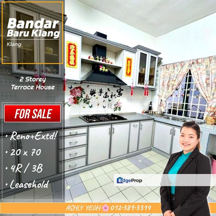 A Modern Family Canvas 🌱 2 Storey House for SALE @ Bandar Baru Klang │ 成熟社区温馨家园 • 双层排屋 待售, Selangor, Klang