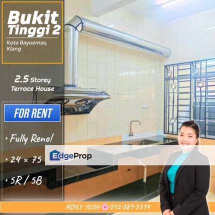 Serene Atmosphere 🎐 2.5 Storey House for RENT @ Bandar Bukit Tinggi 2, Klang │ 武吉丁宜 2 舒适之家 • 特选出租, Selangor, Klang