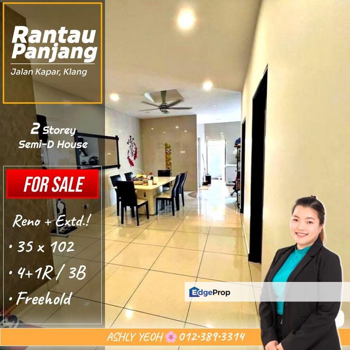 Peaceful Sanctuary 🕊️ Spacious Semi-D for SALE @ Rantau Panjang, Klang │ 宁静家园 • 半独立式 待售, Selangor, Klang