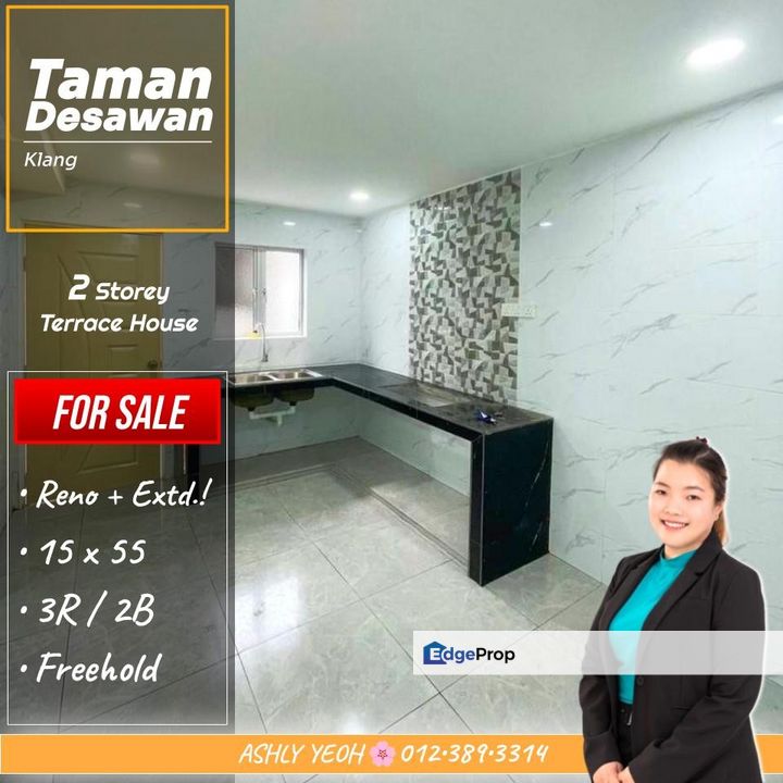 100% Financing 💯 2 Storey Terrace for SALE @ Taman Desawan, Klang │ 全额贷款 • 排屋待售, Selangor, Klang
