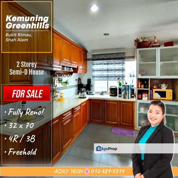 ▌Freedom & Space 🪽 2 Storey Semi-D for Sale @ Bukit Rimau, Shah Alam │ 宽敞自由 • 半独立待售, Selangor, Shah Alam
