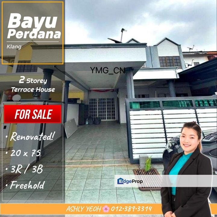▌Family Happiness 🎠 2 Storey Terrace for Sale @ Bayu Perdana, Klang │ 幸福家庭 • 双层排屋待售, Selangor, Klang