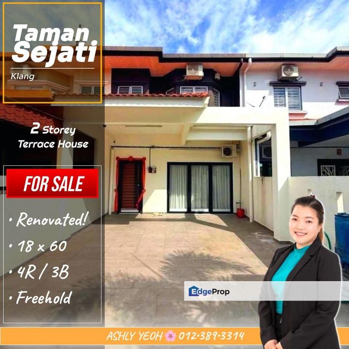▌New Beginnings 🌱 2 Storey Terrace House for Sale @ Taman Sejati, Klang │ 开启新篇章 • 双层排屋待售, Selangor, Klang