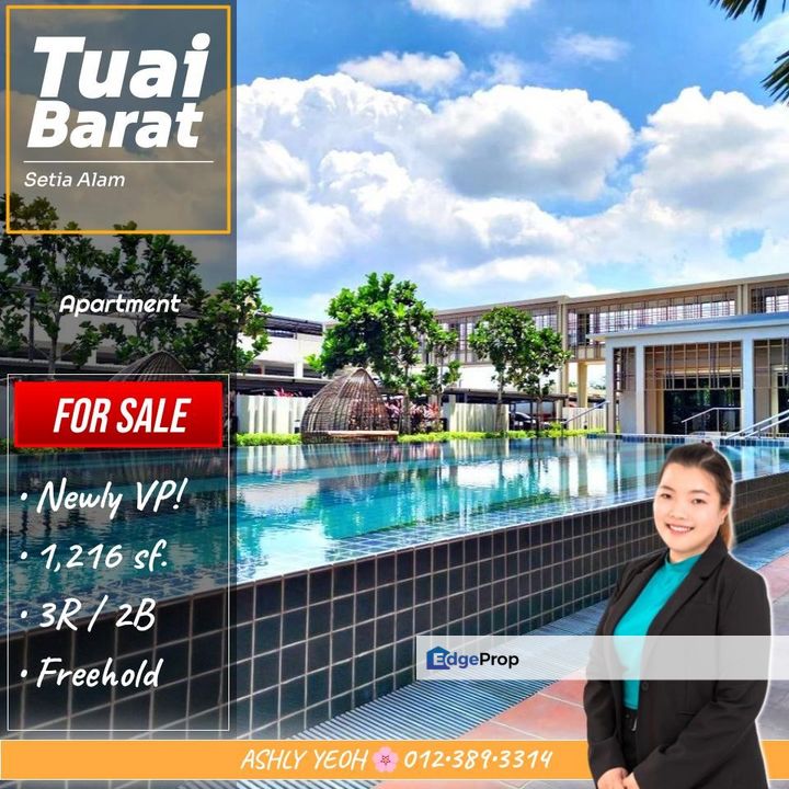 ▌Home Comfort 🍵 Spacious Living @ Tuai Res., Setia Alam │ 宽敞舒适 • 公寓单位待售, Selangor, Shah Alam