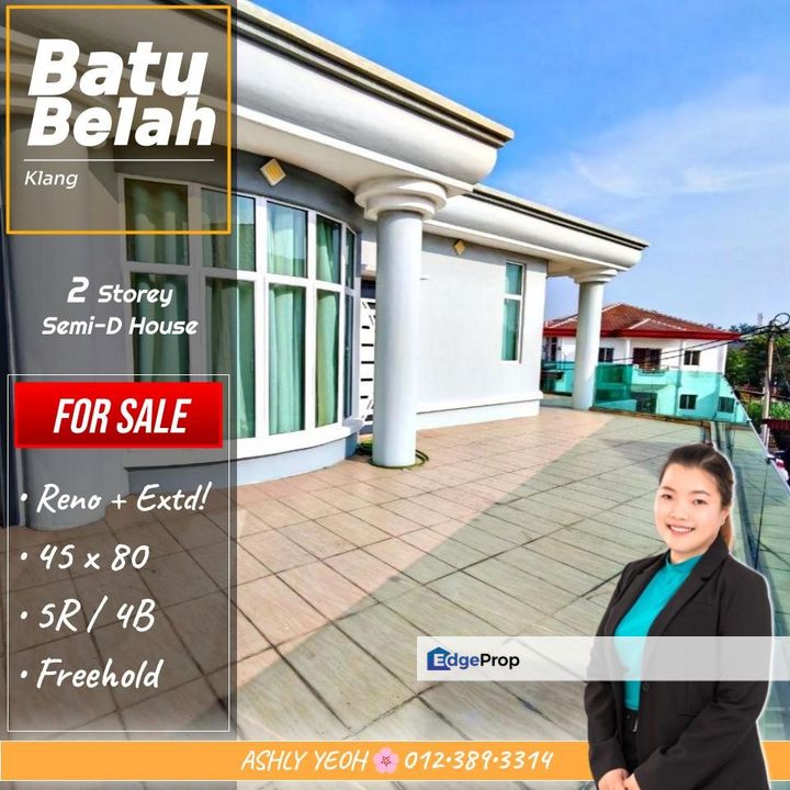 ▌Bright & Joyful 🌞 2-Storey Semi-D for Sale @ Batu Belah, Klang │ 阳光生活 • 双层半独立待售, Selangor, Klang
