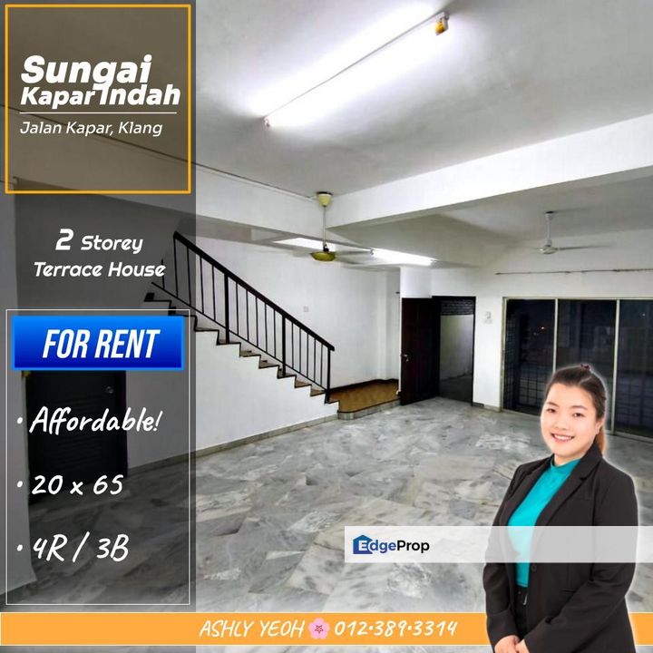 ▌Warm Embrace 🧸 2 Storey Terrace for RENT @ Sg Kapar Indah, Klang │ 温馨舒适 • 排屋待租, Selangor, Kapar 