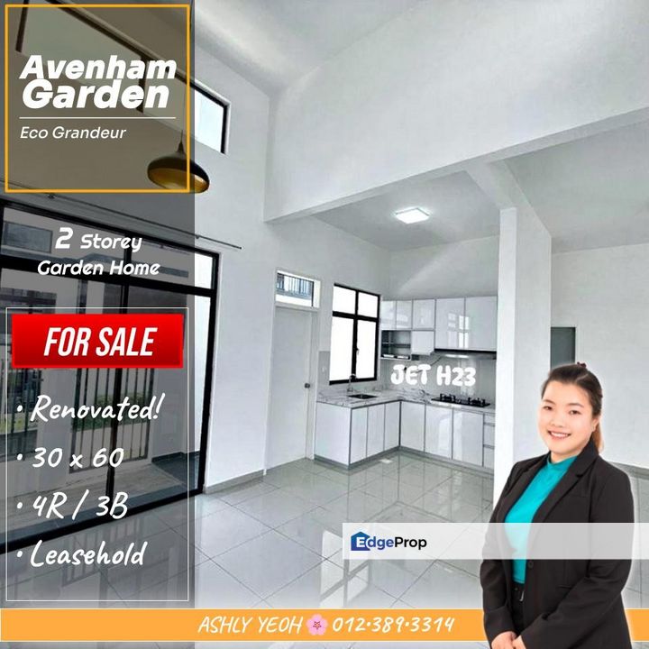 ▌Natural Harmony 🌿 Avenham Garden Home for Sale @ Eco Grandeur │ 自然和谐 • 坐北朝南花园排屋, Selangor, Bandar Puncak Alam