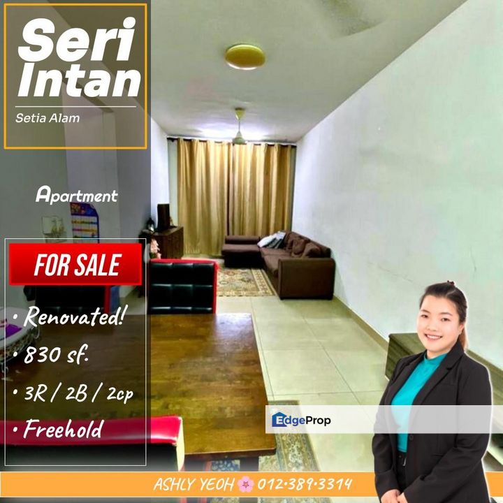 ▌New Beginnings 🌱 Apartment for SALE @ Seri Intan, Setia Alam │ 全新起点 • 公寓待售, Selangor, Shah Alam