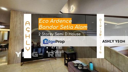 Eco Ardence Bandar Setia Alam Shah Alam Semi D Semi Detached house for sale, Selangor, Shah Alam