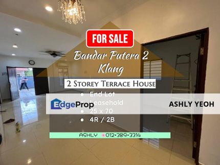 1 Storey Terraced House for sale @ Abdul Hamid Taman Sentosa Klang # single teres terrace rumah jual, Selangor, Klang