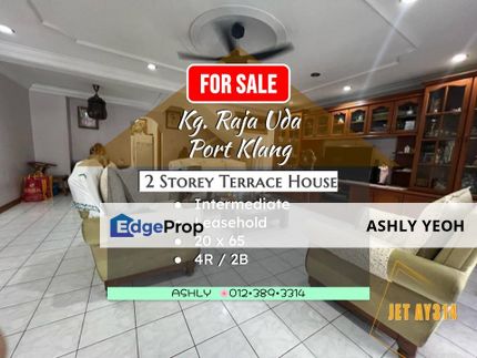 House for Sale @ Kampung Raja Uda, 42000 Port Klang Double Storey House Fully Renovated & Extended, Selangor, Port Klang