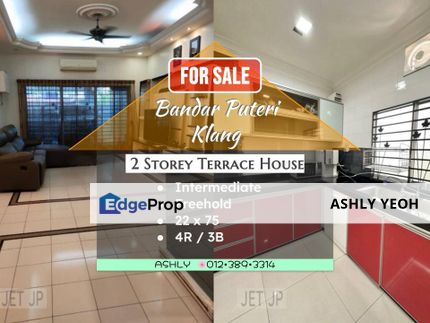 Bandar Puteri Klang Extended & Renovated 2 Storey Terraced House for sale, Selangor, Klang