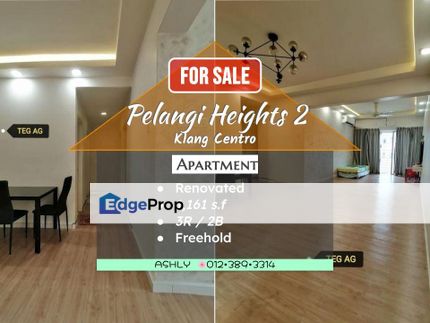 Pelangi Heights Condominium Phase 2 # Centro Klang Apartment for sale Condo nr Regency, Selangor, Klang