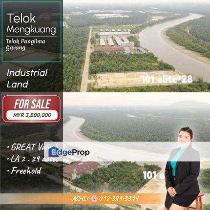 FOR SALE 🌟 Industrial Land   @ Telok Mengkuang, Telok Panglima Garang, Klang, Selangor, Klang