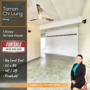 BIG Size 🌸 Single Storey Terrace House For SALE │ Taman Chi Liung ...