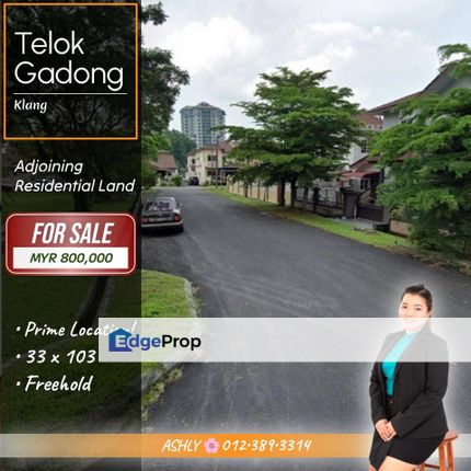 PRIME Location 🌸 Adjoining Residential Land For SALE │ Telok Gadong, Klang, Selangor, Klang