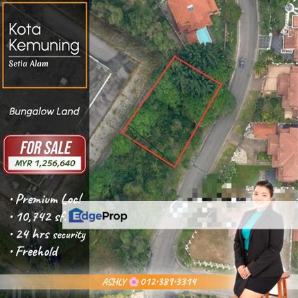 50% BELOW Bank Value! 🌸 Bungalow House Land for SALE │ Kota Kemuning, Shah Alam  , Selangor, Kota Kemuning