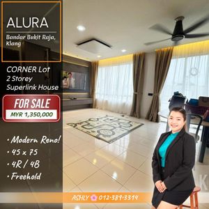 CORNER + RENO 🌸 Corner Lot 2 Storey Superlink Terrace House for SALE ...