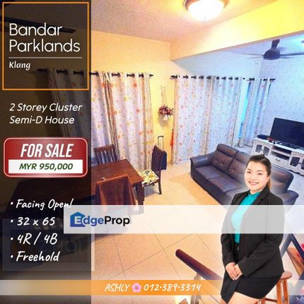 RENOVATED 🌸 2 Storey Cluster Semi D House for SALE │ Bandar Parklands, Klang, Selangor, Klang