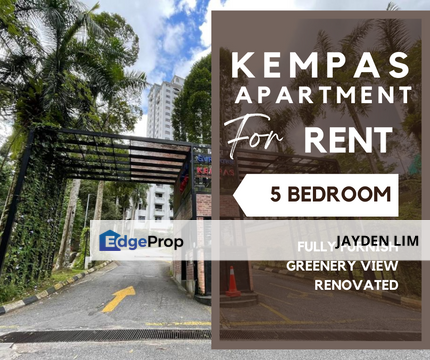 Fully Furnished 5 Bedroom Kempas Apartment at Bentong For Rent, Pahang, Bentong