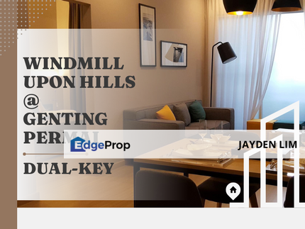 Fully Furnish Windmill Upon Hills Serviced Apartment Dual-key at Genting Permai For Sale, Pahang, Genting Highlands