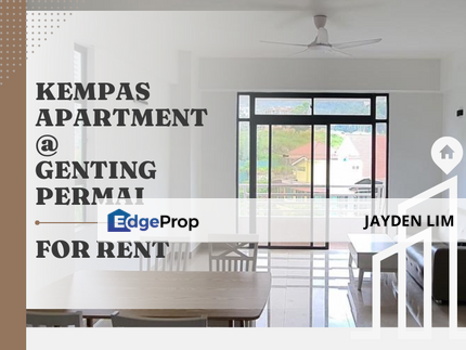 Fully Furnished Kempas Apartment at Genting Permai For Rent, Pahang, Bentong