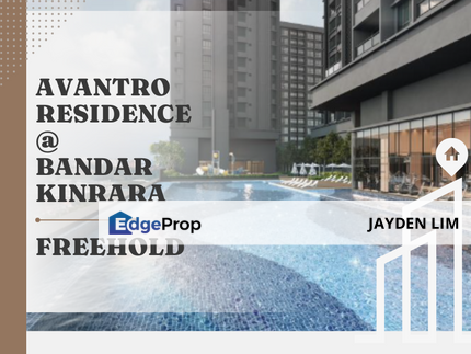 Freehold Avantro Residence 893sf at Bandar Kinrara for Sale, Selangor, Puchong