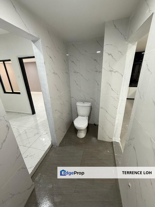 Fully extended double storey terrace, Johor, Ulu Tiram