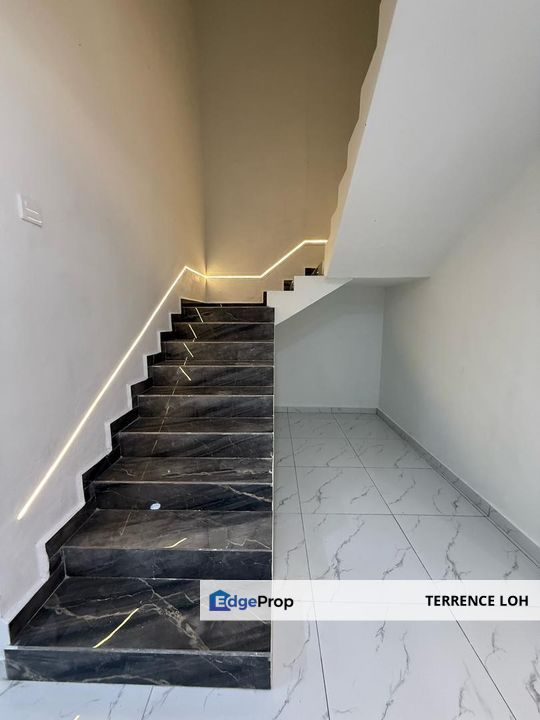 Fully extended double storey terrace, Johor, Ulu Tiram