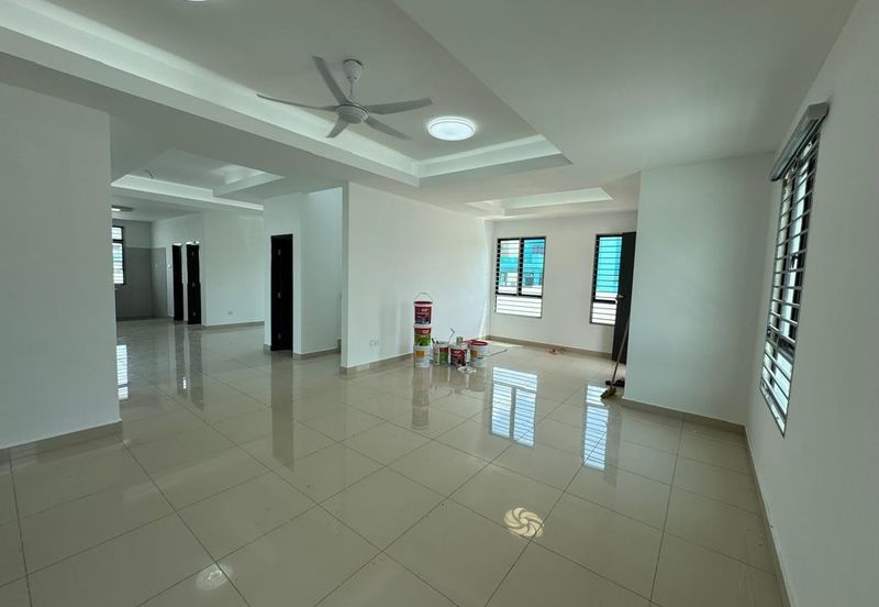 Huge land size corner bungalow with affordable selling price
