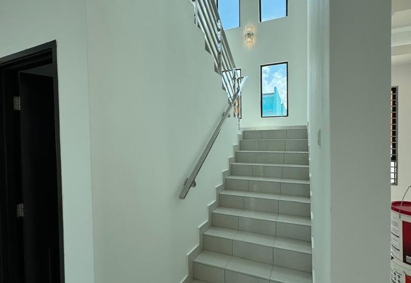 Huge land size corner bungalow with affordable selling price