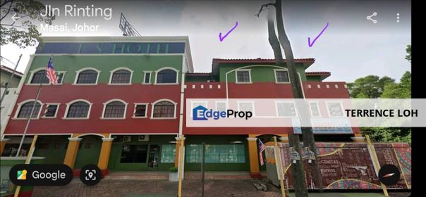 Adjoining shoplots at Taman Rinting, Johor, Masai