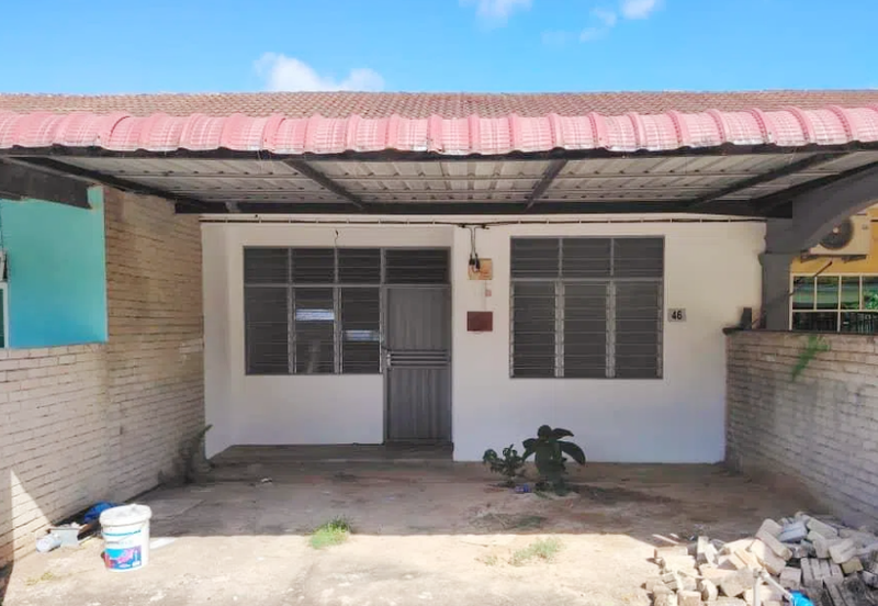 Single Storey PPRM Parit Raja at Kuala Rompin @Pahang for Sale