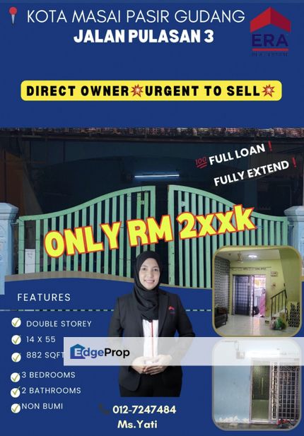 Pasir Gudang Jalan Pulasan xx‼️ Cash Back ‼️Harga Boleh Bincang💥💥, Johor, Pasir Gudang