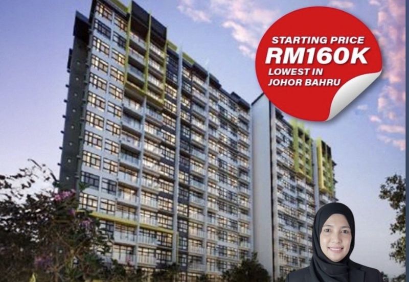 PARC REGENCY, PLENTONG –COMPLETED Unit‼️ Harga Bermula RM160k Sahaja!  Rumah paling HOT & Mampu milik di JB sekarang 🔥FREEHOLD🔥🔥