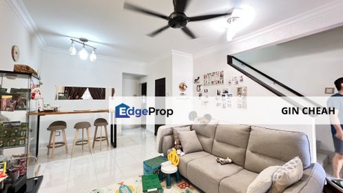 Damai Perdana Cheras, 2 Storey Terrace For Rent, Fully Furnish, Kitchen Extended, Good and Move In Condition, Kuala Lumpur, Cheras