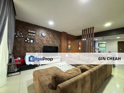 Taman Ukay Tropika in Ampang, 3 Storey Superlink House For Sale, Fully Renovated, Move in condition, good condition, Gated Guarded , Selangor, Ulu Kelang