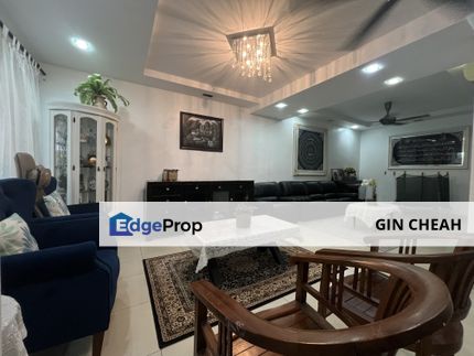 Dagang Permai, 2.5 Storey Superlink House For Sale, Fully Renovated with Kitchen Extended, Good Condition, Limited Freehold in Ampang, Gated Guarded , Selangor, Ampang