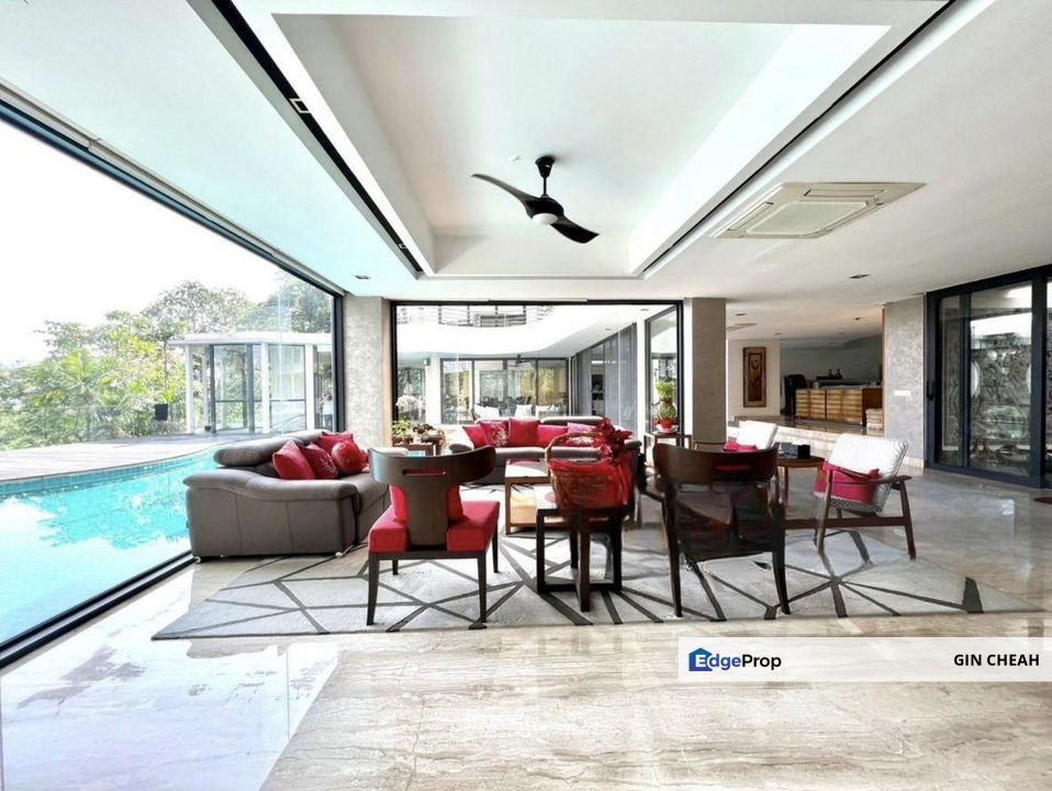 Bukit Tunku In Kenny Hills, 3 Storey Luxury Bungalow For Sale, Freehold, Big Land Area 28,000sf, Fully Renovated, Kuala Lumpur, Kenny Hills (Bukit Tunku)