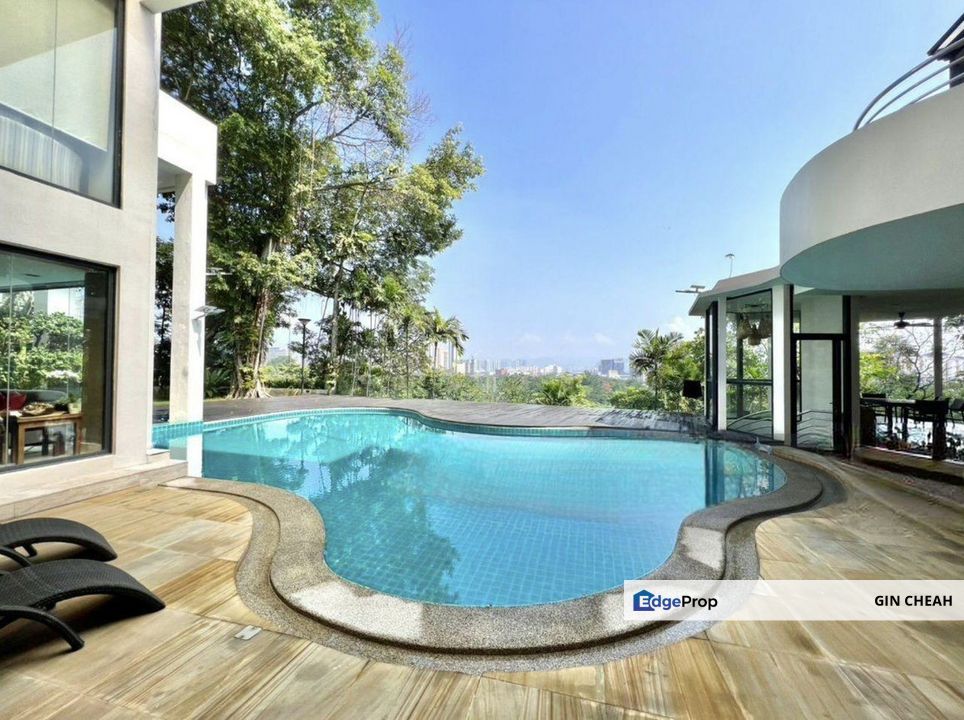 Bukit Tunku In Kenny Hills, 3 Storey Luxury Bungalow For Sale, Freehold, Big Land Area 28,000sf, Fully Renovated, Kuala Lumpur, Kenny Hills (Bukit Tunku)